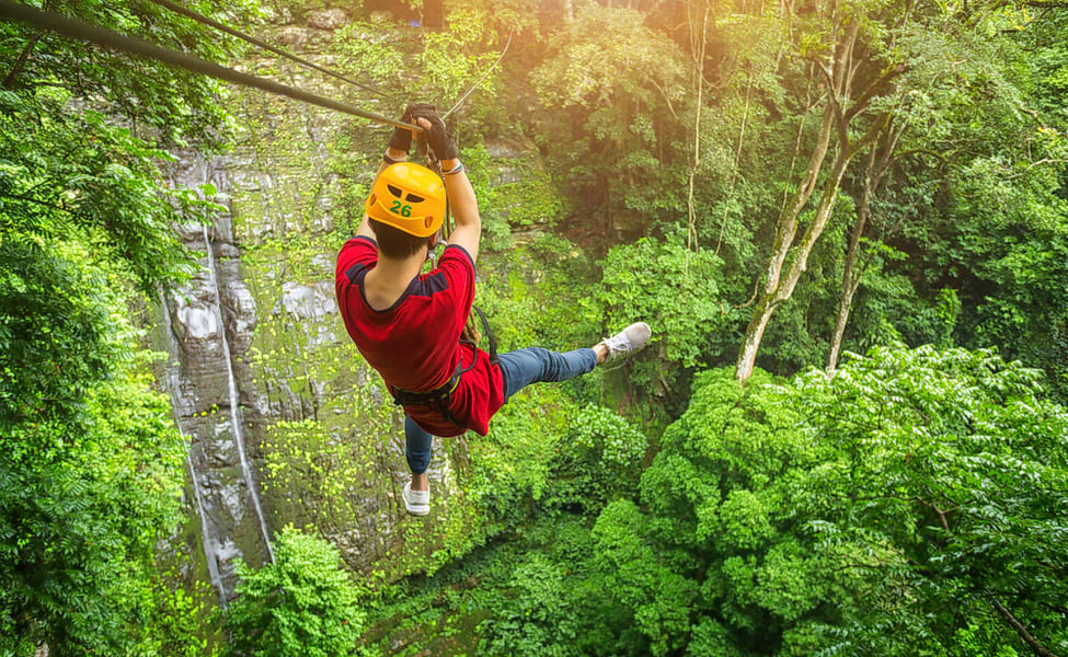 Fun activities of Zipline adventure in Dandeli