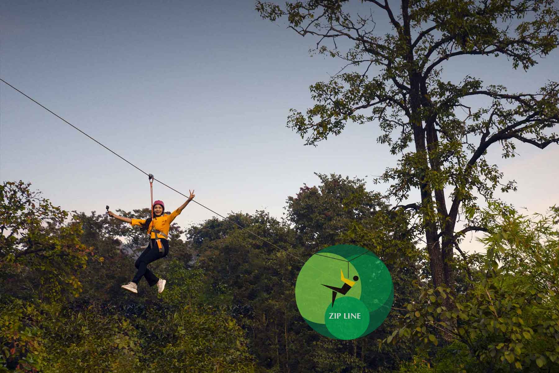 Whistling Woodzs Experience Zip line