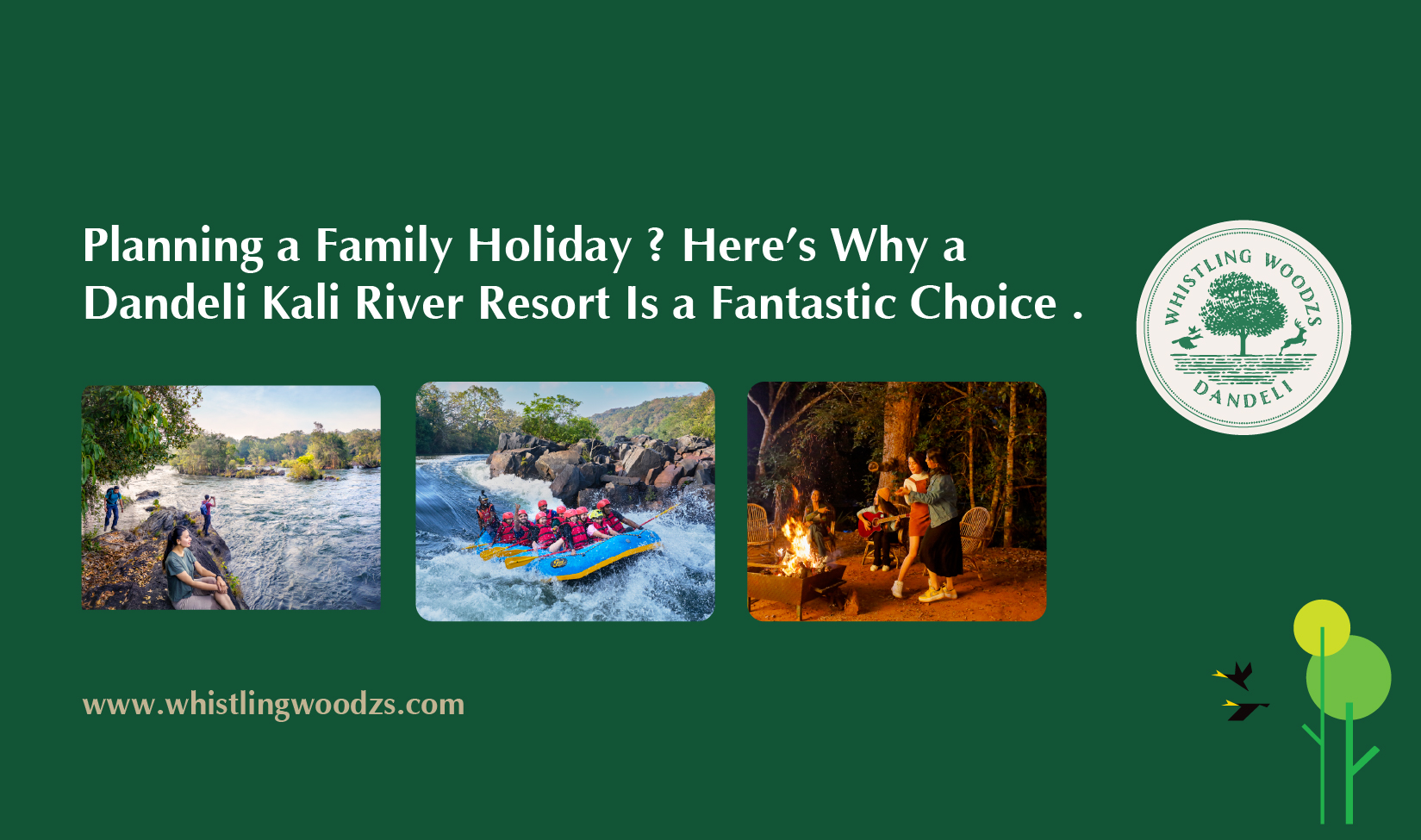 River rafting, resort,